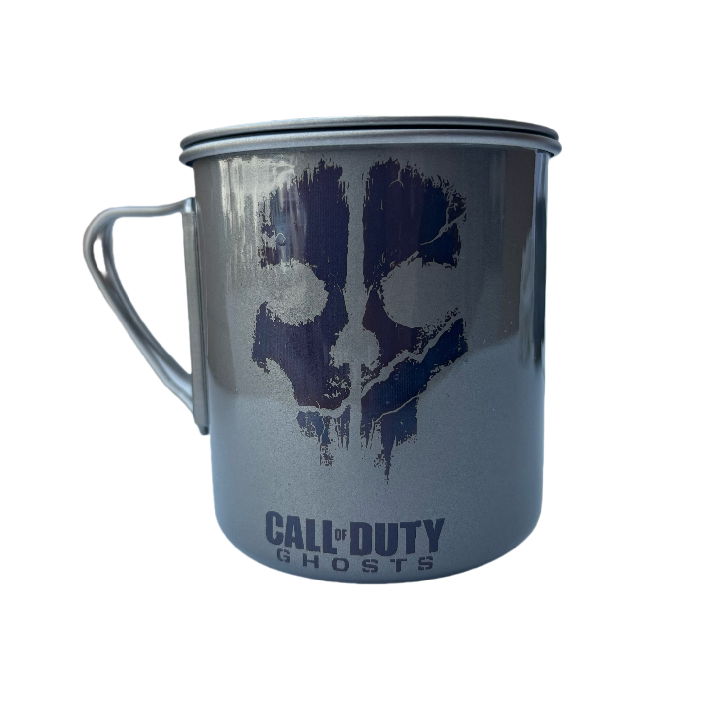 Call of Duty: Ghosts Titanium Mug 420ml – EtchStudio Limited Edition with Lid & Storage Bag