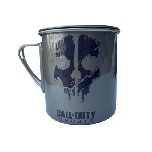 Call of Duty: Ghosts Titanium Mug 420ml – EtchStudio Limited Edition with Lid & Storage Bag